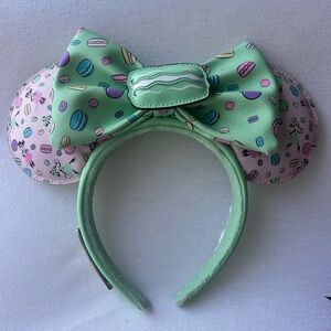 Mint Green and Pink Macaron Headband